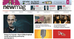 Desktop Screenshot of newmag.am